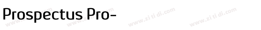 Prospectus Pro字体转换